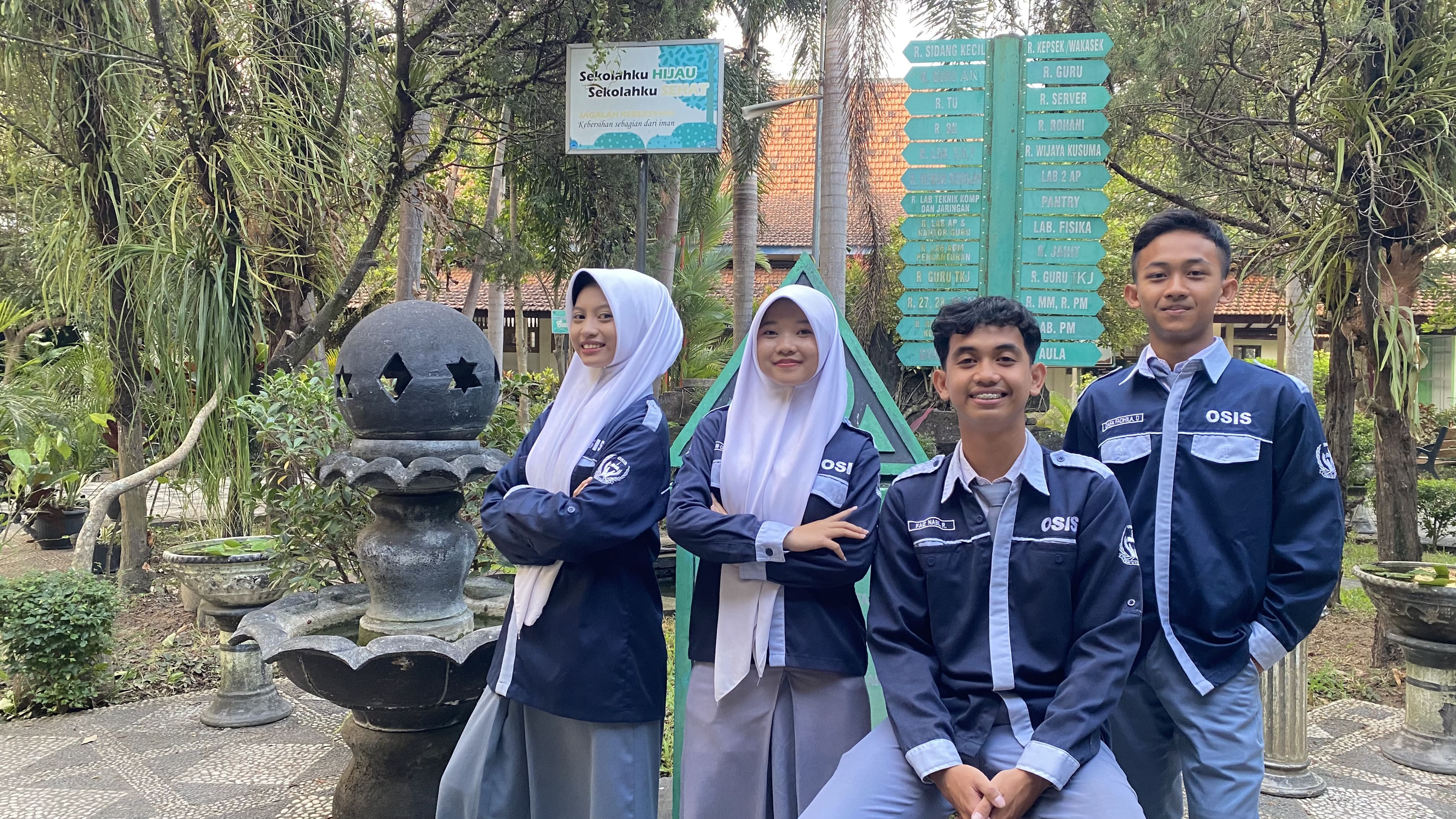 Ketua dan Wakil Ketua OSIS